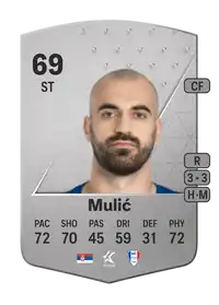 Fejsal Mulić Common 69 Overall Rating