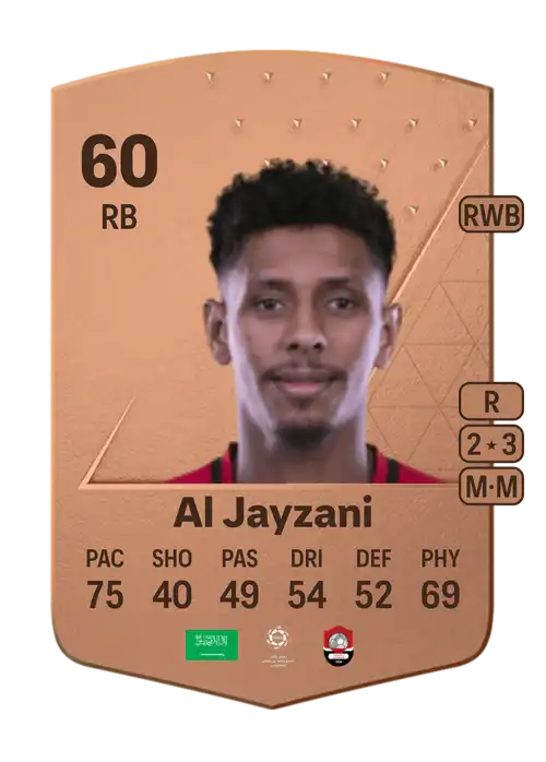 EA FC 24 Hamad Al Jayzani 60