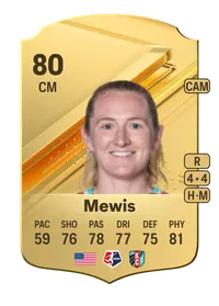 Sam Mewis Rare 80 Overall Rating