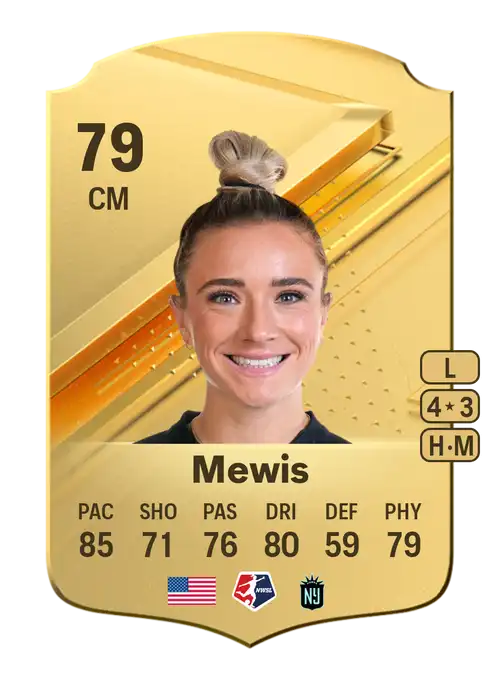 EA FC 24 Kristie Mewis 79