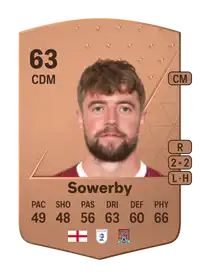 Jack Sowerby Common 63 Overall Rating