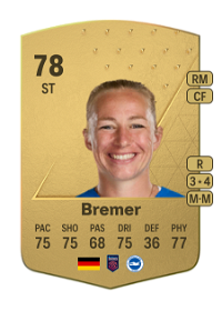 Pauline Bremer Common 78 Overall Rating