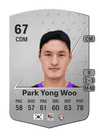 Park Yong Woo Common 67 Overall Rating