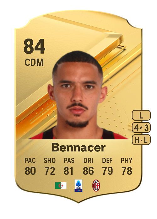 EA FC 24 Ismaël Bennacer 84