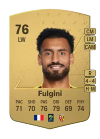 Angelo Fulgini Common 76 Overall Rating