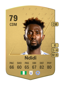 Wilfred Ndidi Common 79 Overall Rating