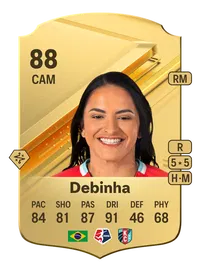 Debinha Rare 88 Overall Rating