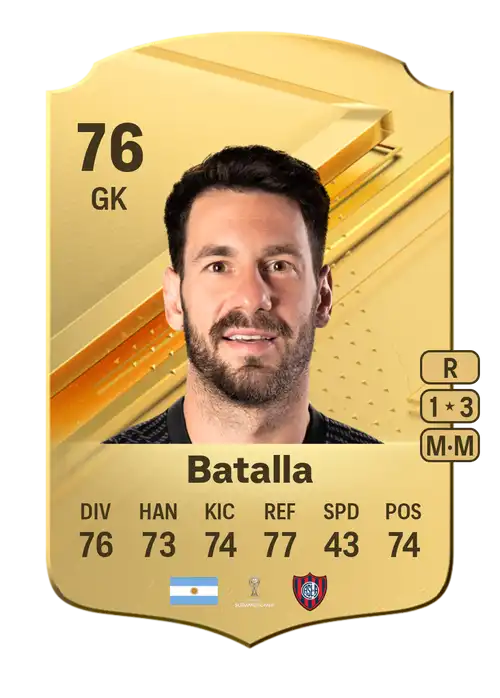 EA FC 24 Augusto Batalla 76