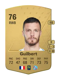 Frédéric Guilbert Common 76 Overall Rating