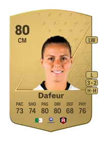 Marine Dafeur Common 80 Overall Rating