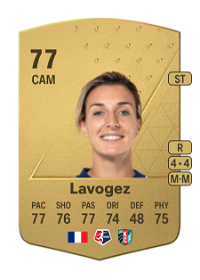 Claire Lavogez Common 77 Overall Rating