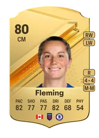 Jessie Fleming Rare 80 Overall Rating