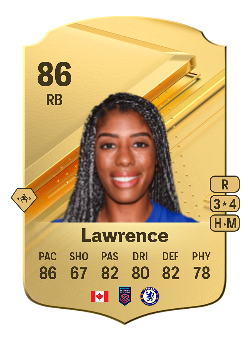 EA FC 24 Ashley Lawrence 86