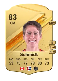 Sophie Schmidt Rare 83 Overall Rating