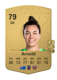 Mackenzie Arnold Common 79 Overall Rating