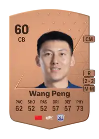 Wang Peng Common 60 Overall Rating