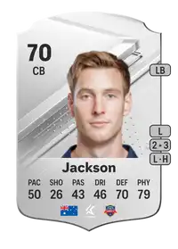 Lachlan Jackson Rare 70 Overall Rating