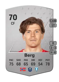 Oliver Berg Common 70 Overall Rating