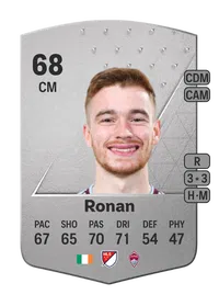 Connor Ronan Common 68 Overall Rating