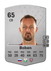 Matija Boben Common 65 Overall Rating