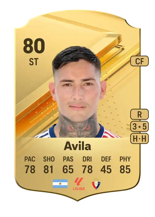 EA FC 24 Ezequiel Ávila 80