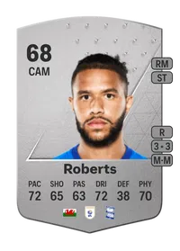 Tyler Roberts Common 68 Overall Rating