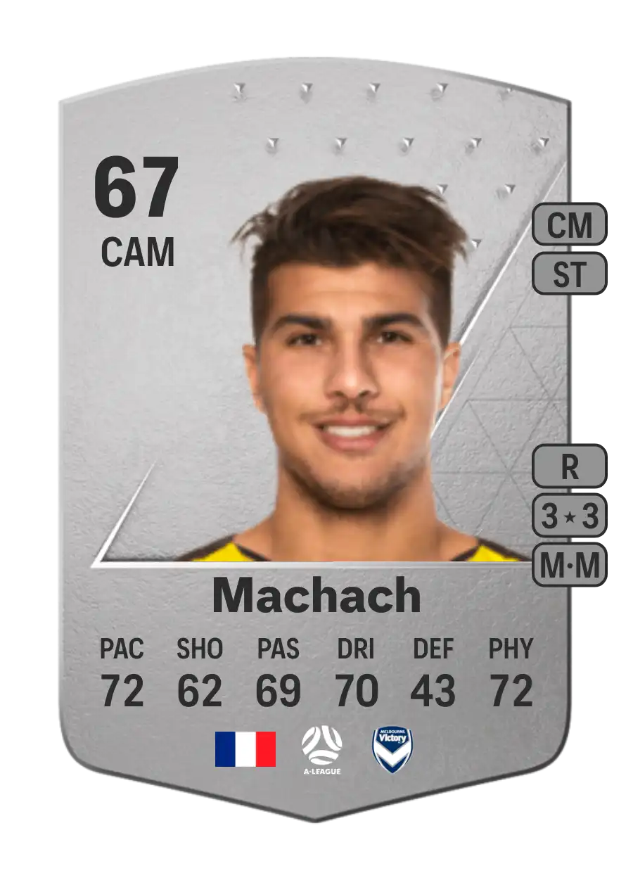 Zinédine Machach Common 67 Overall Rating