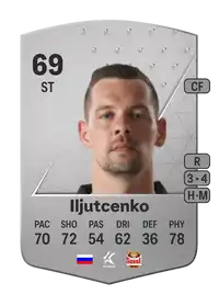 Stanislav Iljutcenko Common 69 Overall Rating