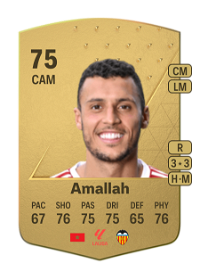 Selim Amallah Common 75 Overall Rating