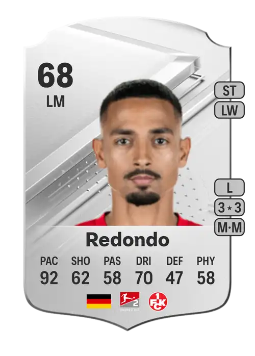 EA FC 24 Kenny Prince Redondo 68