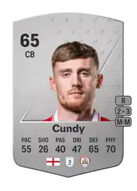 Robbie Cundy Common 65 Overall Rating