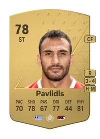 Vangelis Pavlidis Common 78 Overall Rating