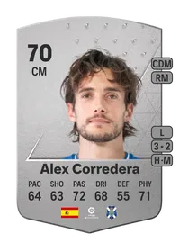 Àlex Corredera Common 70 Overall Rating