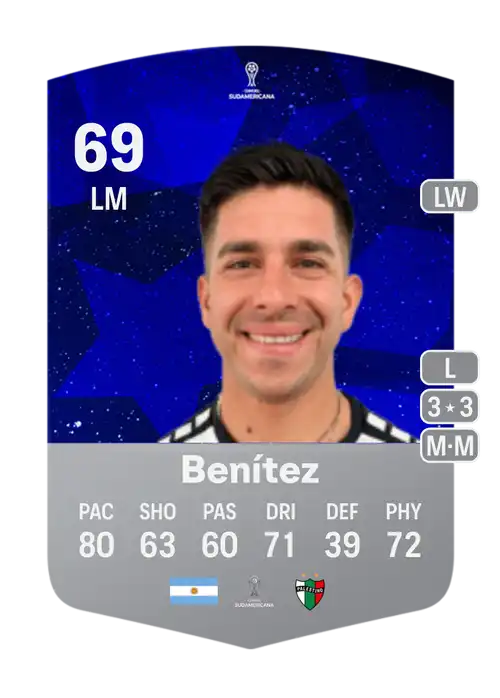 EA FC 24 Jonathan Benítez 69