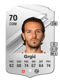 Anto Grgić Rare 70 Overall Rating