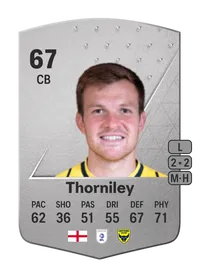 Jordan Thorniley Common 67 Overall Rating