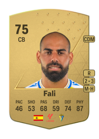 Fali Common 75 Overall Rating