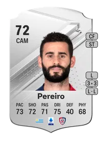 Gastón Pereiro Rare 72 Overall Rating