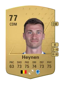 Bryan Heynen Common 77 Overall Rating