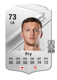 Dael Fry Rare 73 Overall Rating