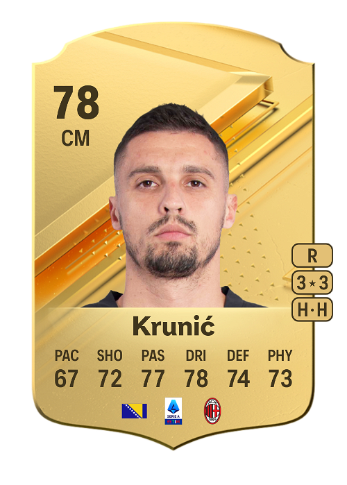 EA FC 24 Rade Krunić 78