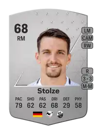 Sebastian Stolze Common 68 Overall Rating