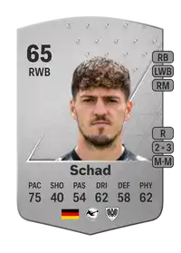 Dominik Schad Common 65 Overall Rating