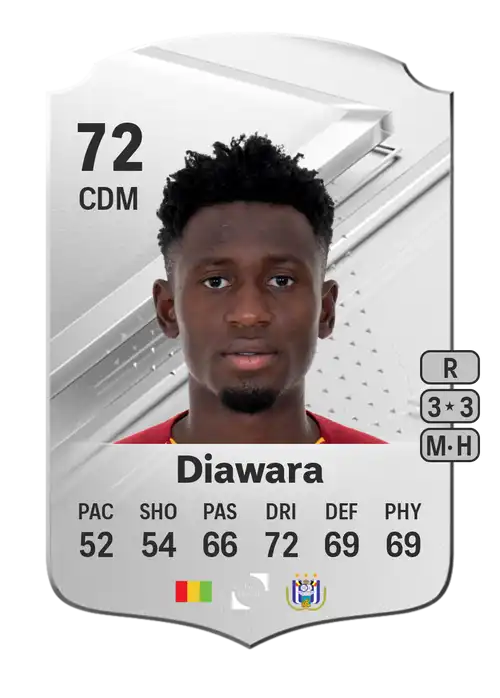 EA FC 24 Amadou Diawara 72