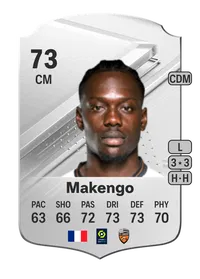 Jean-Victor Makengo Rare 73 Overall Rating