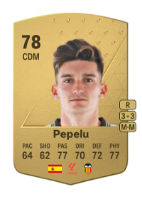 Pepelu Common 78 Overall Rating