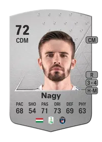 Ádám Nagy Common 72 Overall Rating