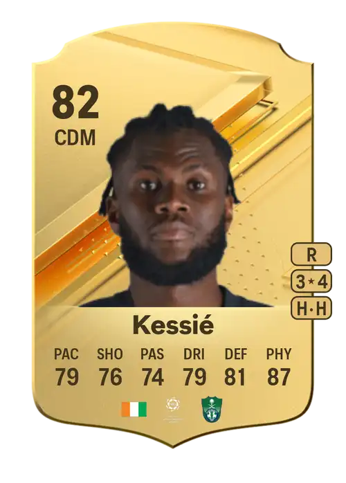 EA FC 24 Franck Yannick Kessié 82