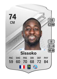 Ibrahima Sissoko Rare 74 Overall Rating