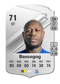 Christian Bassogog Rare 71 Overall Rating